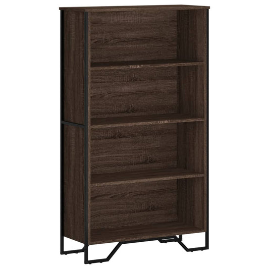 Bookcase Brown Oak 80x31x137,5 cm Engineered Wood Bookcase Brown Oak 80x31x137,5 cm Engineered Wood