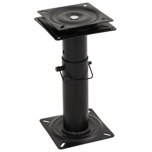 2 pcs Boat Seat Pedestals with 360° Seat Swivel Adjustable Steel 2 pcs Boat Seat Pedestals with 360° Seat Swivel Adjustable Steel