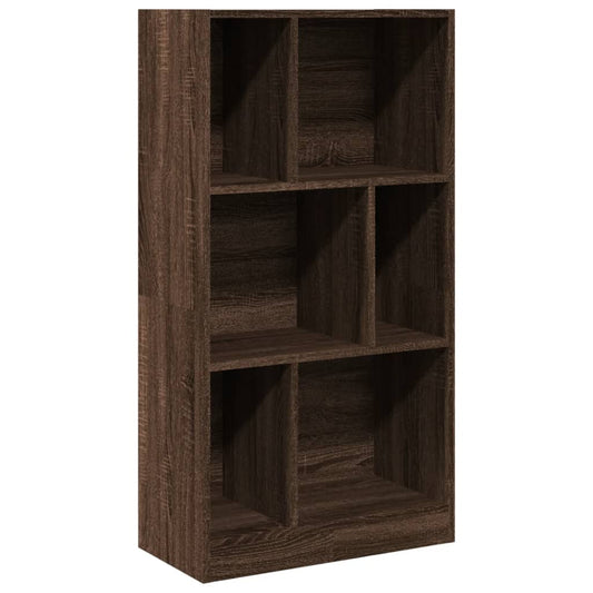 Bookcase Brown Oak 57x28,5x107,5 cm Engineered Wood Bookcase Brown Oak 57x28,5x107,5 cm Engineered Wood