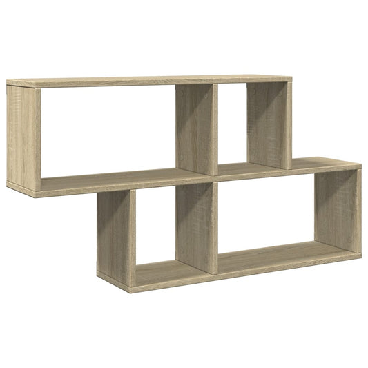 Wall Shelf Sonoma Oak 100x20x53 cm Engineered Wood Wall Shelf Sonoma Oak 100x20x53 cm Engineered Wood