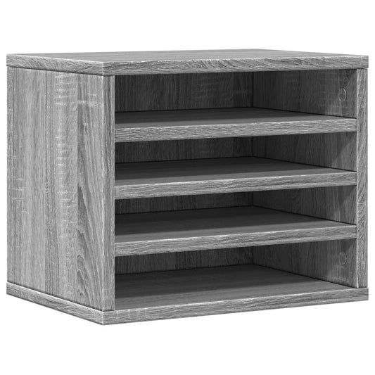 Desk Organiser Grey Sonoma 36x26x29.5 cm Engineered wood Desk Organiser Grey Sonoma 36x26x29.5 cm Engineered wood