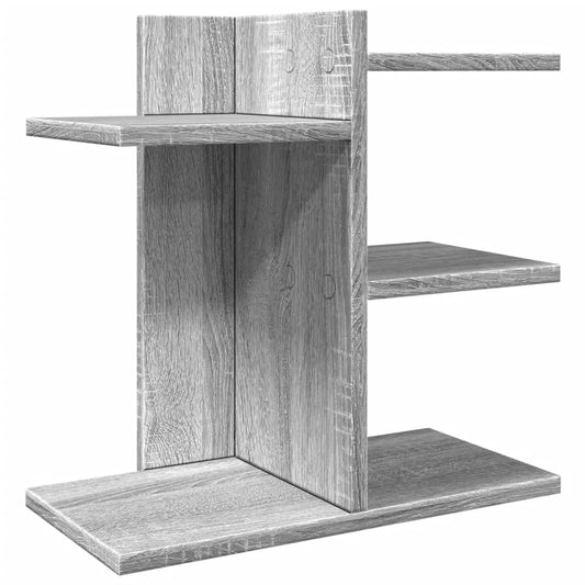 Desk Organiser Grey Sonoma 42x21.5x42 cm Engineered wood Desk Organiser Grey Sonoma 42x21.5x42 cm Engineered wood