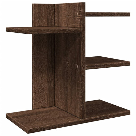Desk Organiser Brown Oak 42x21.5x42 cm Engineered wood Desk Organiser Brown Oak 42x21.5x42 cm Engineered wood