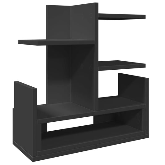 Desk Organiser Black 49x20x52.5 cm Engineered wood Desk Organiser Black 49x20x52.5 cm Engineered wood