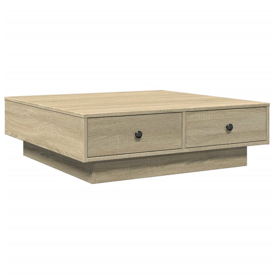 Coffee Table Sonoma Oak 90x90x28 cm Engineered Wood Coffee Table Sonoma Oak 90x90x28 cm Engineered Wood