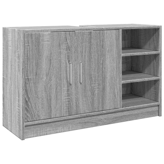 Sink Cabinet Grey Sonoma 90x29x55 cm Engineered Wood Sink Cabinet Grey Sonoma 90x29x55 cm Engineered Wood