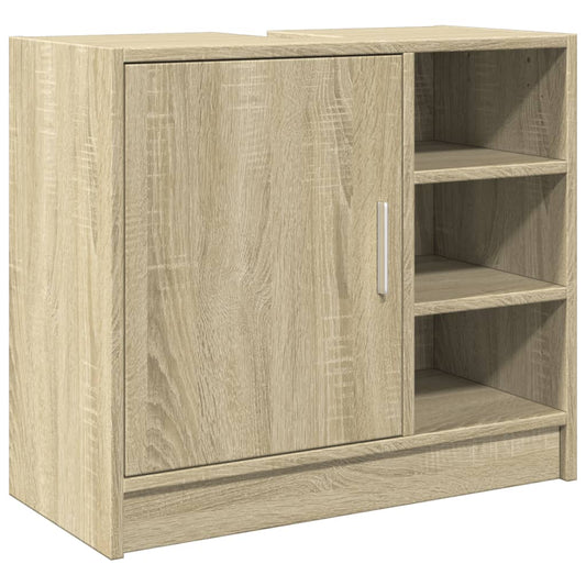 Sink Cabinet Sonoma Oak 63x29x55 cm Engineered Wood Sink Cabinet Sonoma Oak 63x29x55 cm Engineered Wood