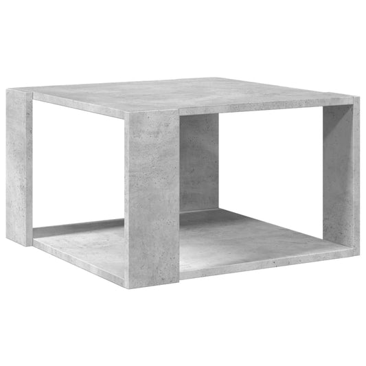 Coffee Table Concrete Grey 51.5x51.5x30 cm Engineered Wood Coffee Table Concrete Grey 51.5x51.5x30 cm Engineered Wood