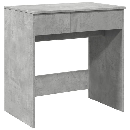 Dressing Table with Mirror Concrete Grey 73x46,5x120 cm Dressing Table with Mirror Concrete Grey 73x46,5x120 cm