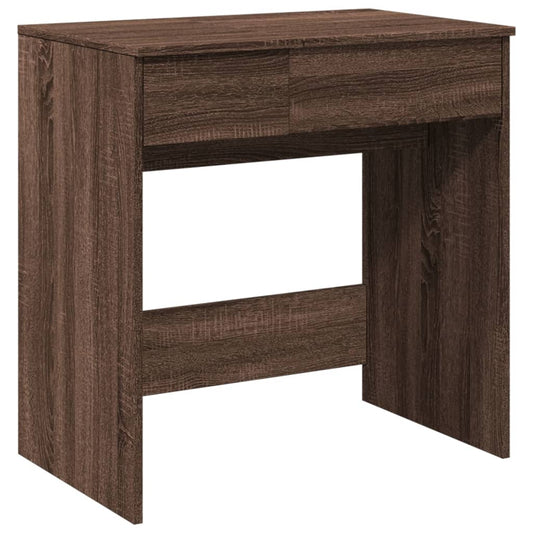 Dressing Table with Mirror Brown Oak 73x46.5x120 cm Dressing Table with Mirror Brown Oak 73x46.5x120 cm