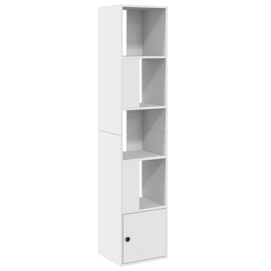 Bookcase White 40x36x189 cm Engineered Wood Bookcase White 40x36x189 cm Engineered Wood