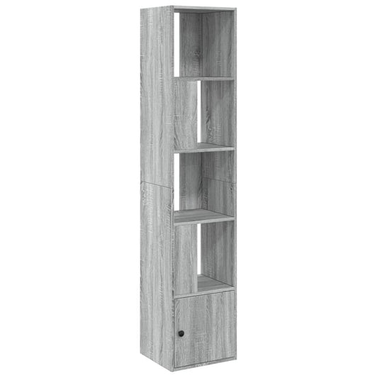 Bookcase Grey Sonoma 40x36x189 cm Engineered Wood Bookcase Grey Sonoma 40x36x189 cm Engineered Wood