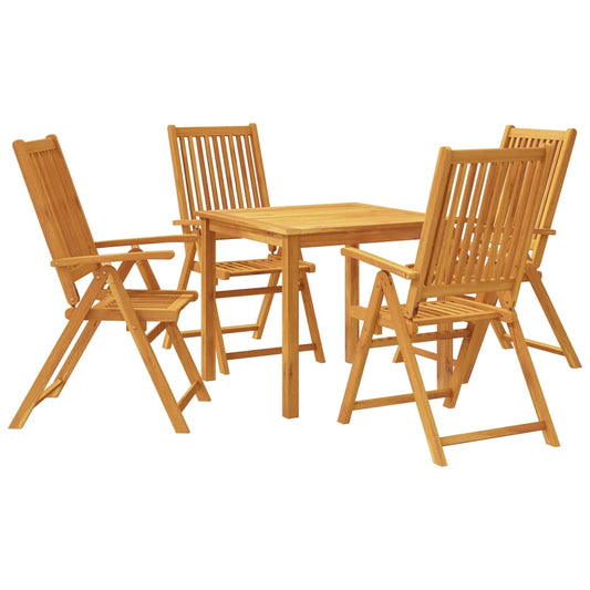 5 Piece Garden Dining Set 85x85x74 cm Solid Wood Acacia 5 Piece Garden Dining Set 85x85x74 cm Solid Wood Acacia
