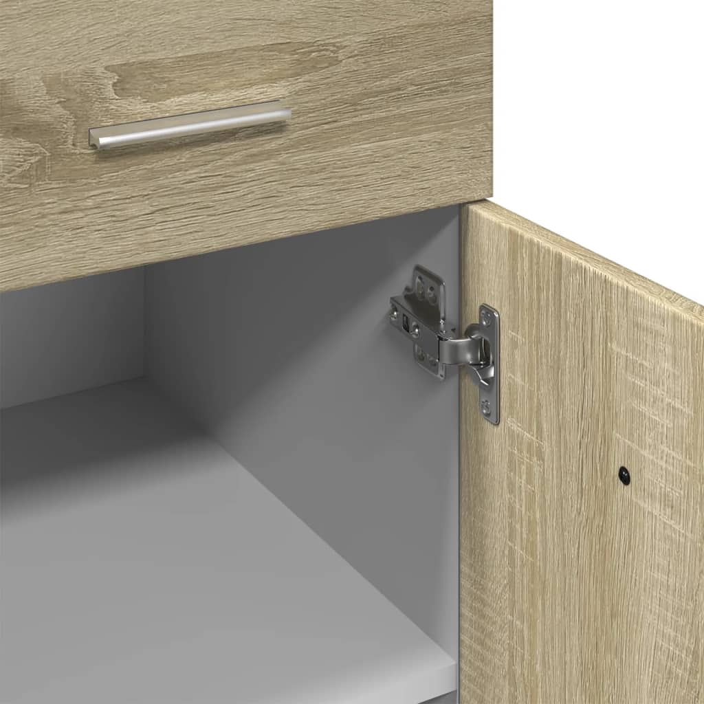 Drawer Bottom Cabinet "Lyon" Sonoma Oak 80x46x81.5 cm