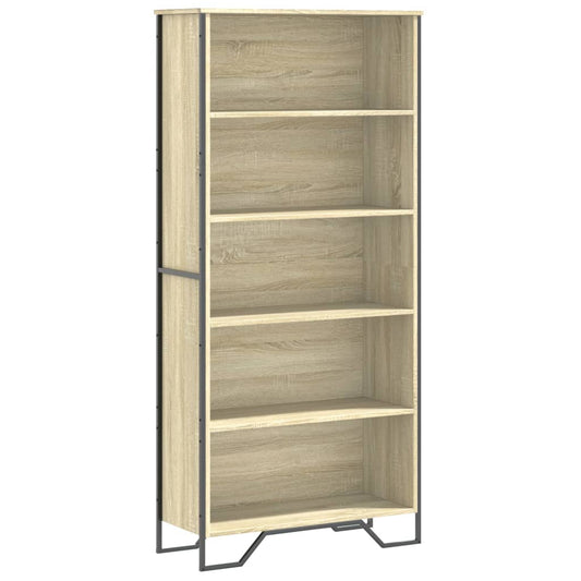Book Cabinet Sonoma Oak 80x31x169 cm Engineered wood Book Cabinet Sonoma Oak 80x31x169 cm Engineered wood