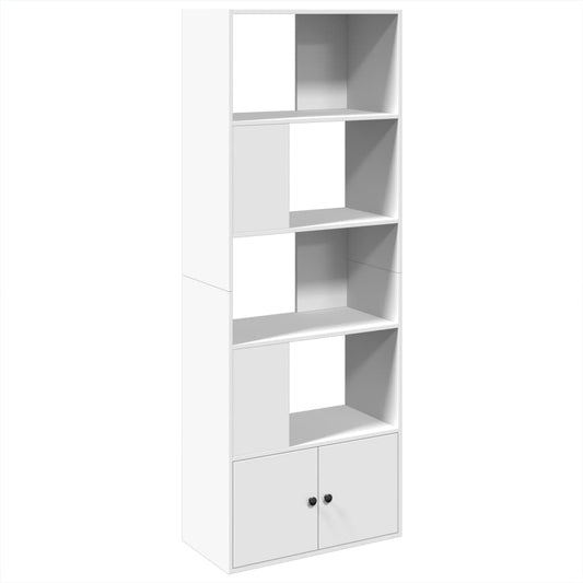 Bookcase White 70x36x189 cm Engineered Wood Bookcase White 70x36x189 cm Engineered Wood
