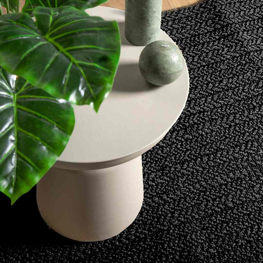 Rug ZIZUR Anthracite 200x290 cm Jute Look Indoor and Outdoor Rug ZIZUR Anthracite 200x290 cm Jute Look Indoor and Outdoor