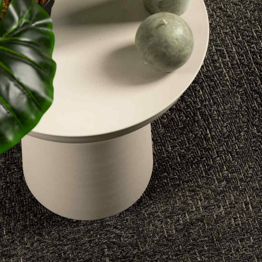Rug ZIZUR Anthracite 200x290 cm Jute Look Indoor and Outdoor Rug ZIZUR Anthracite 200x290 cm Jute Look Indoor and Outdoor