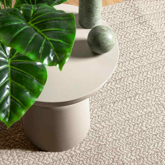 Rug ZIZUR Cream 80x250 cm Jute Look Indoor and Outdoor Rug ZIZUR Cream 80x250 cm Jute Look Indoor and Outdoor