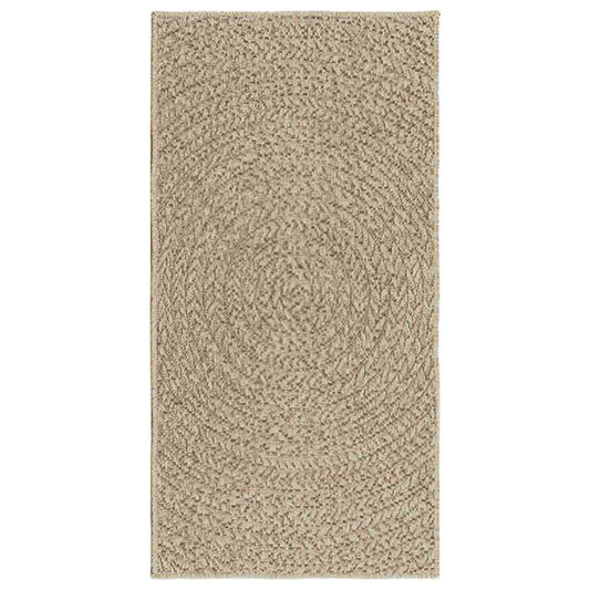 Rug ZIZUR Beige 60x110 cm Jute Look Indoor and Outdoor Rug ZIZUR Beige 60x110 cm Jute Look Indoor and Outdoor
