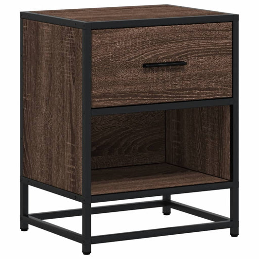 Bedside Cabinet Brown Oak 40x31x50 cm Engineered Wood Bedside Cabinet Brown Oak 40x31x50 cm Engineered Wood