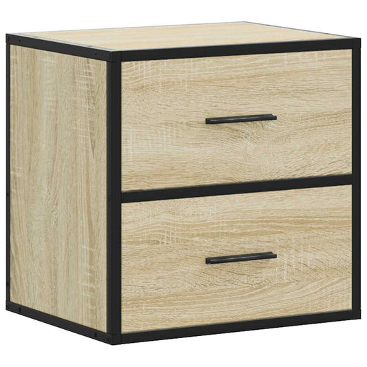 Wall-mounted Bedside Cabinet Sonoma Oak 40x31x39.5 cm Wall-mounted Bedside Cabinet Sonoma Oak 40x31x39.5 cm