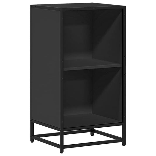 Book Cabinet Black 40x35x76 cm Engineered Wood Book Cabinet Black 40x35x76 cm Engineered Wood