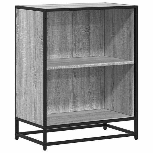 Book Cabinet Grey Sonoma 60x35x76 cm Engineered Wood Book Cabinet Grey Sonoma 60x35x76 cm Engineered Wood