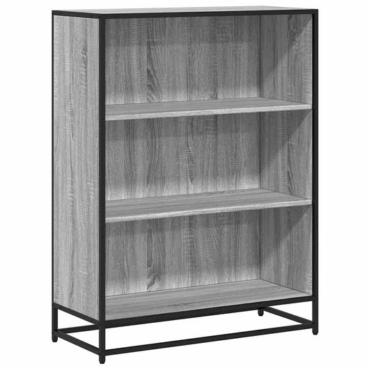 Book Cabinet Grey Sonoma 80.5x35x107.5 cm Engineered Wood Book Cabinet Grey Sonoma 80.5x35x107.5 cm Engineered Wood