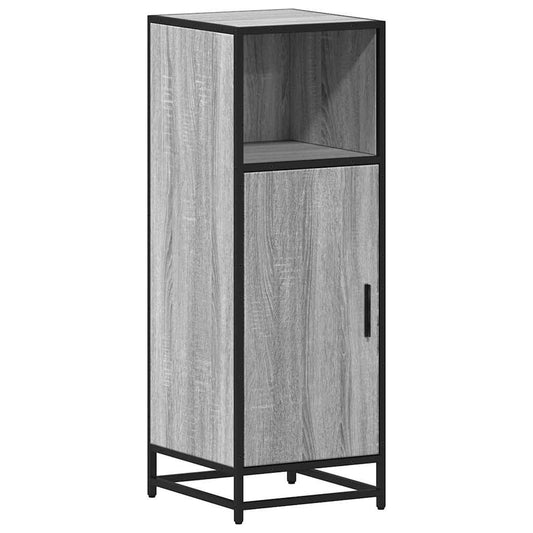 Bathroom Cabinet Grey Sonoma 35x37.5x100 cm Engineered Wood Bathroom Cabinet Grey Sonoma 35x37.5x100 cm Engineered Wood