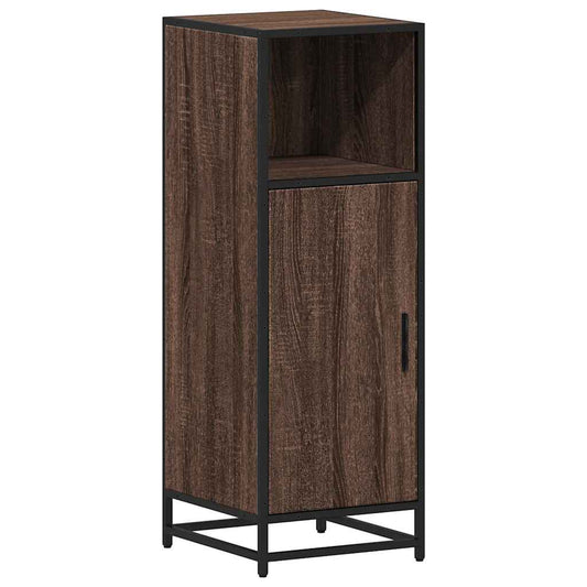 Bathroom Cabinet Brown Oak 35x37.5x100 cm Engineered Wood Bathroom Cabinet Brown Oak 35x37.5x100 cm Engineered Wood