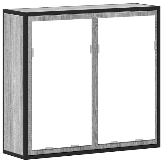 Bathroom Mirror Cabinet Grey Sonoma 65x20x60 cm Engineered Wood Bathroom Mirror Cabinet Grey Sonoma 65x20x60 cm Engineered Wood