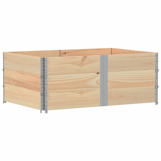 Pallet Collars 3 pcs 150x100 cm Solid Wood Pine Pallet Collars 3 pcs 150x100 cm Solid Wood Pine