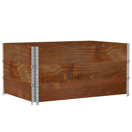 Garden Planter Brown 120x80 cm Solid Wood Pine Garden Planter Brown 120x80 cm Solid Wood Pine
