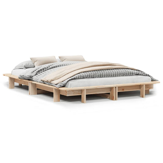 Bed Frame without Mattress 120x190 cm Solid Wood Pine Bed Frame without Mattress 120x190 cm Solid Wood Pine