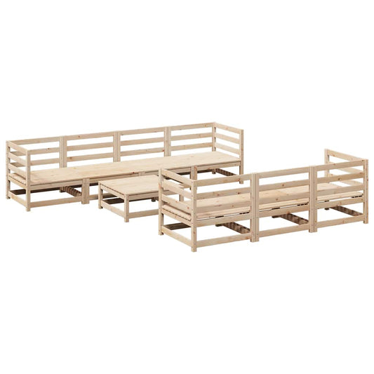 8 Piece Garden Sofa Set Solid Wood Pine 8 Piece Garden Sofa Set Solid Wood Pine