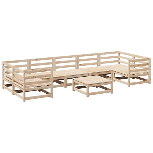 Garden Sofa Set | Natural Wood | Solid pine wood | Large | Modular Garden Sofa Set | Natural Wood | Solid pine wood | Large | Modular