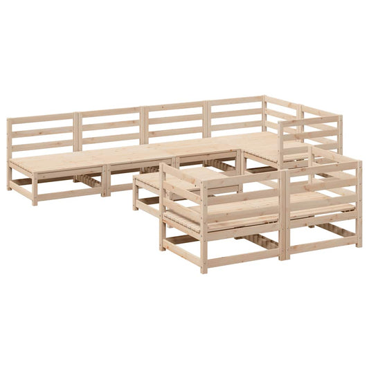 8 Piece Garden Sofa Set Solid Wood Pine 8 Piece Garden Sofa Set Solid Wood Pine