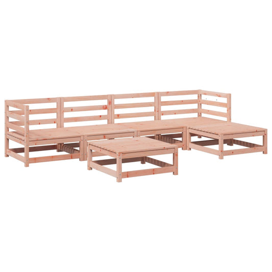 6 Piece Garden Sofa Set Solid Wood Douglas Fir 6 Piece Garden Sofa Set Solid Wood Douglas Fir