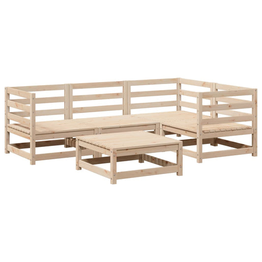 Garden Sofa Set | Natural Wood | Solid pine wood | Large | Modular Garden Sofa Set | Natural Wood | Solid pine wood | Large | Modular