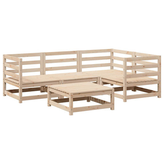 Garden Sofa Set | Natural Wood | Solid pine wood | Large | Modular Garden Sofa Set | Natural Wood | Solid pine wood | Large | Modular