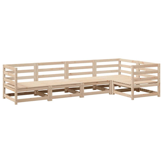 5 Piece Garden Sofa Set Solid Wood Pine 5 Piece Garden Sofa Set Solid Wood Pine