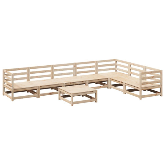 Garden Sofa Set | Natural wood | Solid pine wood | Large | Modular Garden Sofa Set | Natural wood | Solid pine wood | Large | Modular