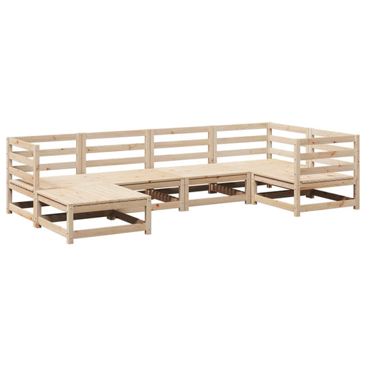 6 Piece Garden Sofa Set Solid Wood Pine 6 Piece Garden Sofa Set Solid Wood Pine