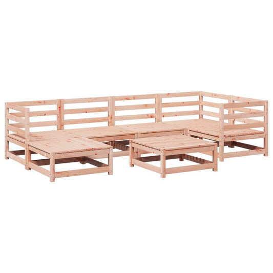 7 Piece Garden Sofa Set Solid Wood Douglas Fir 7 Piece Garden Sofa Set Solid Wood Douglas Fir