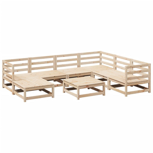 8 Piece Garden Sofa Set Solid Wood Pine 8 Piece Garden Sofa Set Solid Wood Pine
