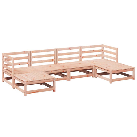 6 Piece Garden Sofa Set Solid Wood Douglas Fir 6 Piece Garden Sofa Set Solid Wood Douglas Fir