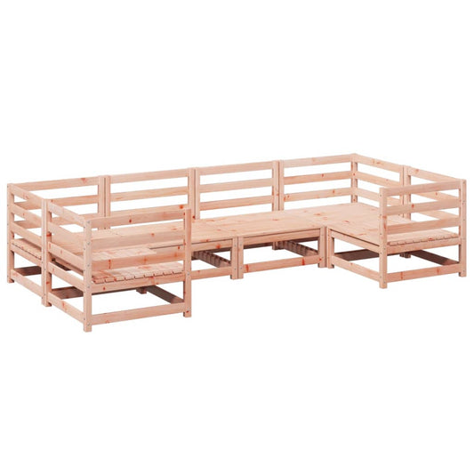 6 Piece Garden Sofa Set Solid Wood Douglas Fir 6 Piece Garden Sofa Set Solid Wood Douglas Fir