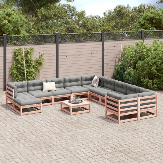 12 Piece Garden Sofa Set Solid Wood Douglas Fir 12 Piece Garden Sofa Set Solid Wood Douglas Fir