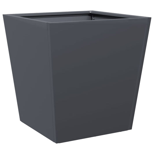 Garden Planter Anthracite 40x40x40 cm Steel Garden Planter Anthracite 40x40x40 cm Steel